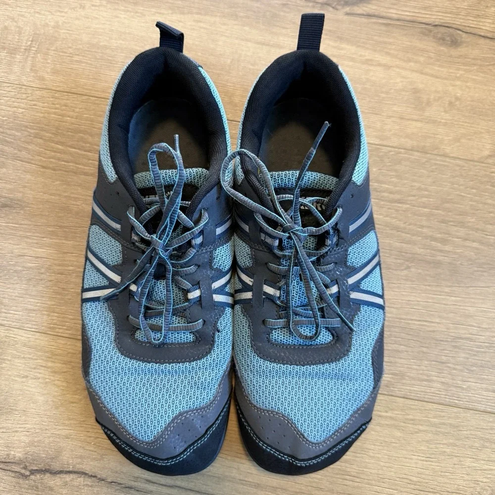 Xero Shoes Prio Womens Size 10.5 Blue Gray Minimalist Barefoot Running Training